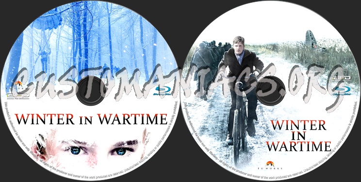 Winter In Wartime blu-ray label