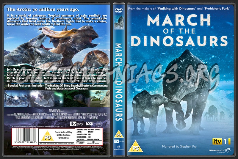 March of the Dinosaurs dvd cover