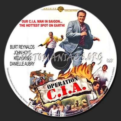 Operation C. I. A. dvd label