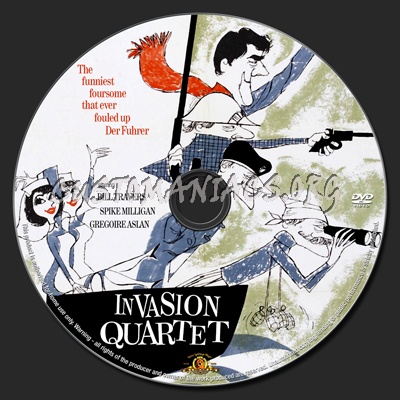 Invasion Quartet dvd label