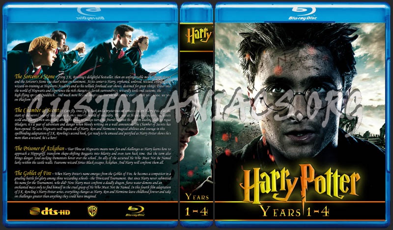 Harry Potter Collection blu-ray cover