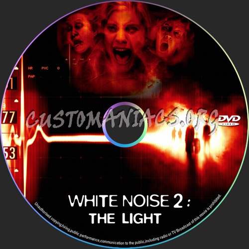White Noise 2:The Light dvd label