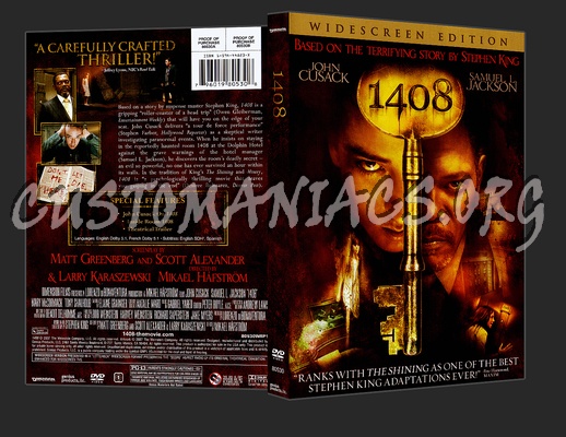 1408 dvd cover
