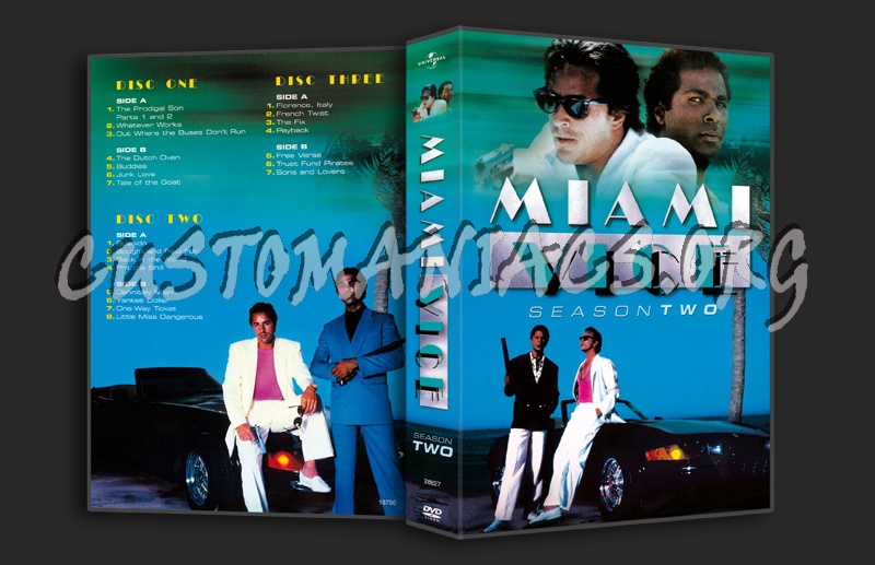 Miami Vice Season 2 dvd cover