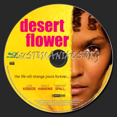 Desert Flower blu-ray label