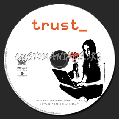 Trust dvd label