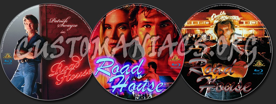 Road House blu-ray label