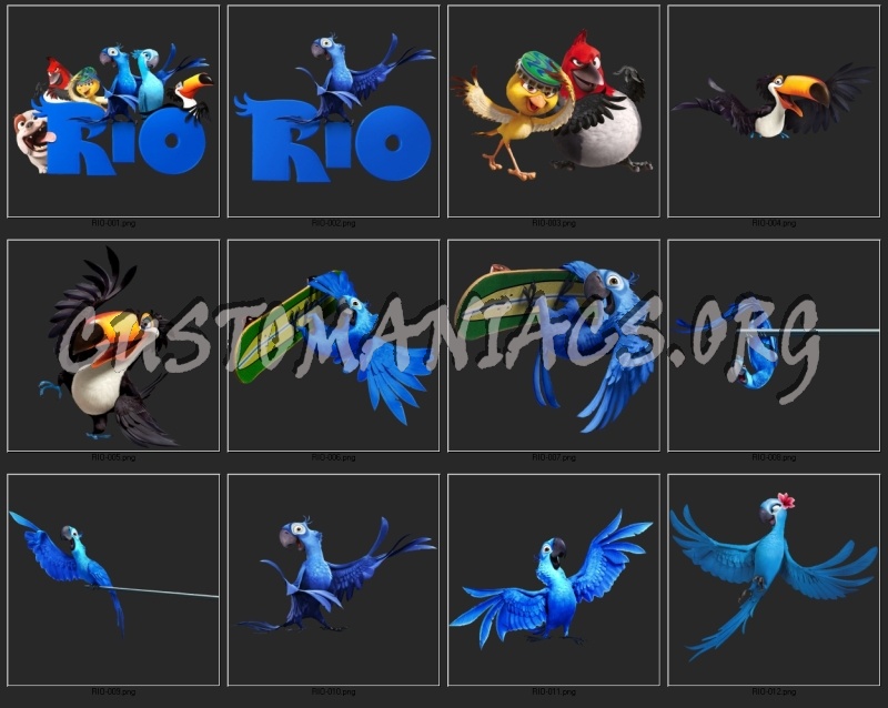 Rio Characters 