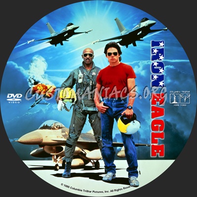 Iron Eagle dvd label