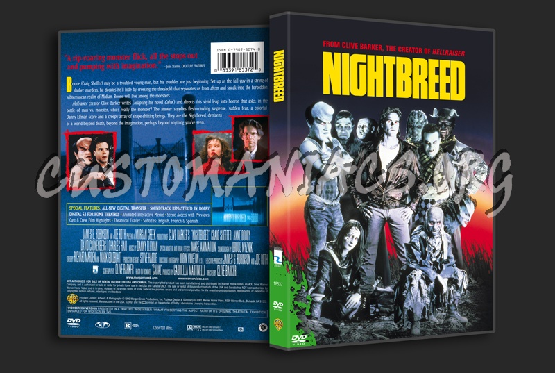 Nightbreed dvd cover