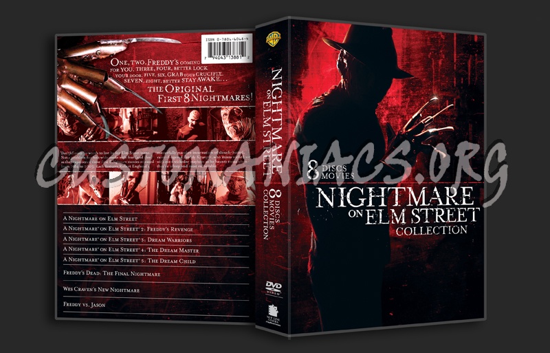 Nightmare on Elm Street Collection dvd cover