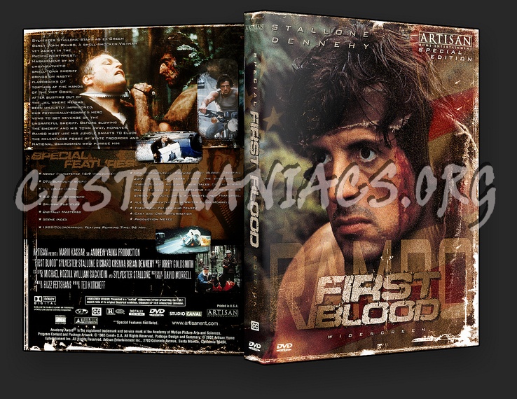 Rambo - First Blood dvd cover