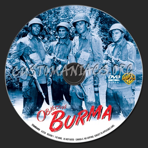 Objective Burma dvd label