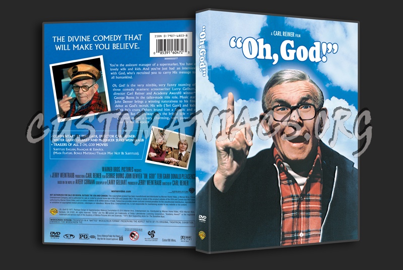 Oh, God! dvd cover