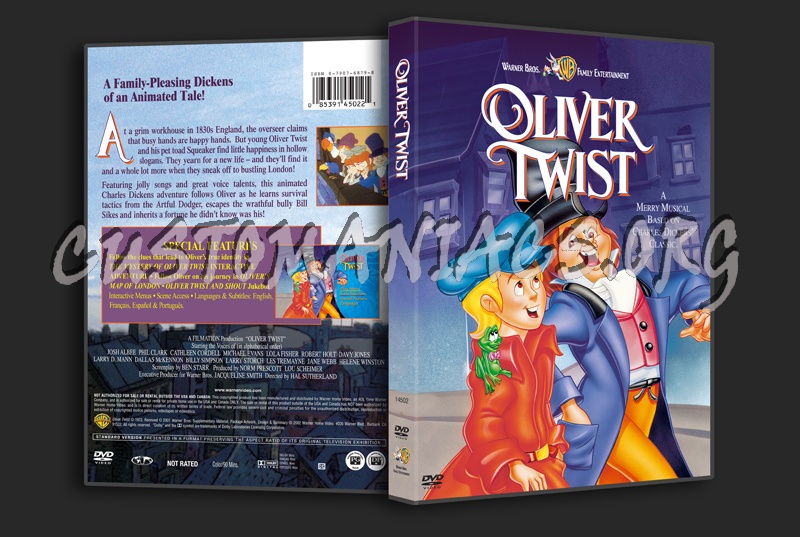 Oliver Twist dvd cover