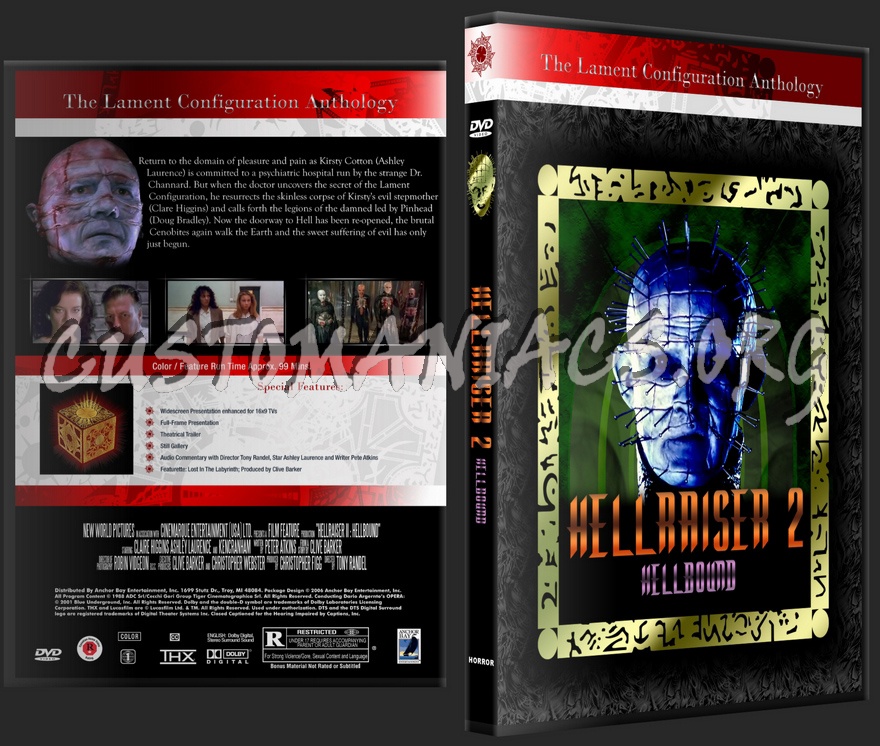 Hellraiser part 2 dvd cover
