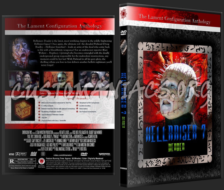 Hellraiser part 7 dvd cover