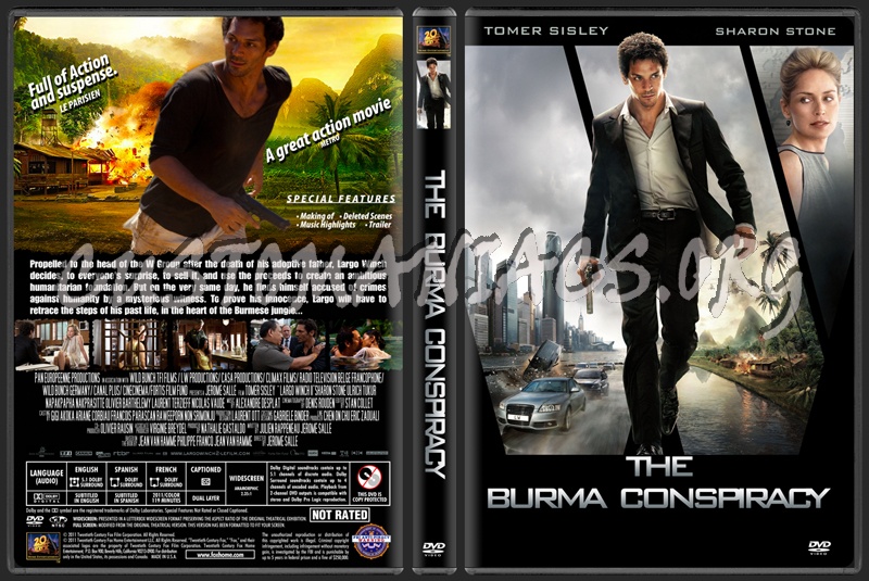 The Burma Conspiracy ake Largo Winch II dvd cover