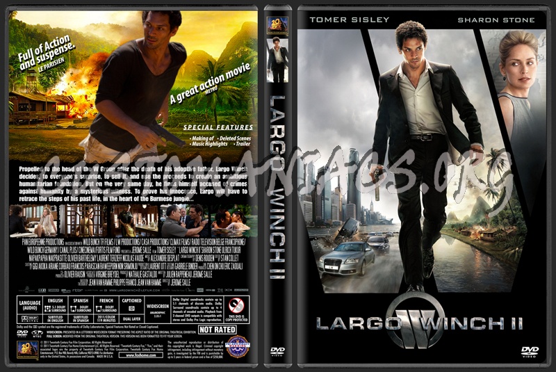 The Burma Conspiracy ake Largo Winch II dvd cover