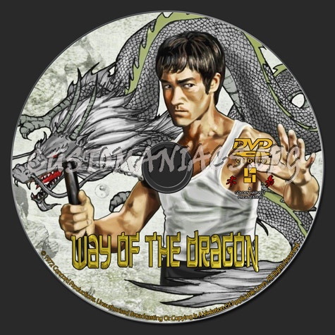 Way of the Dragon dvd label