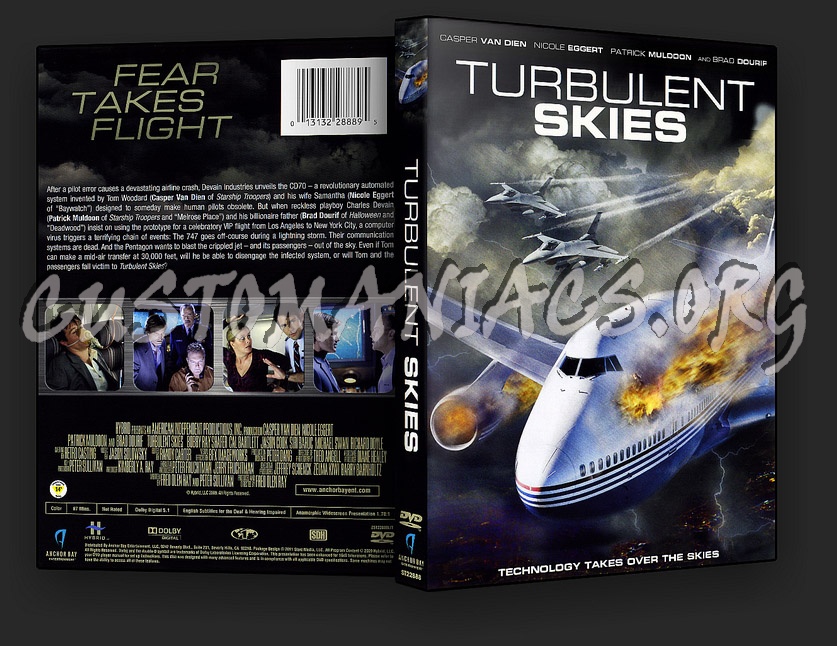 Turbulent Skies dvd cover