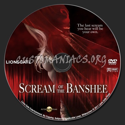 Scream of the Banshee dvd label