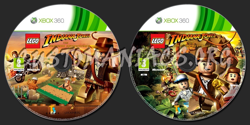 LEGO Indiana Jones: The Original Adventures dvd label