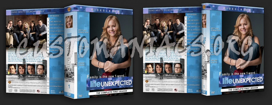 Life Unexpected Season 1 dvd cover