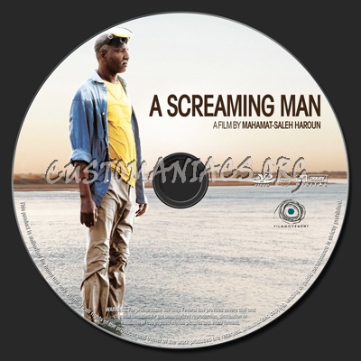 A Screaming Man dvd label