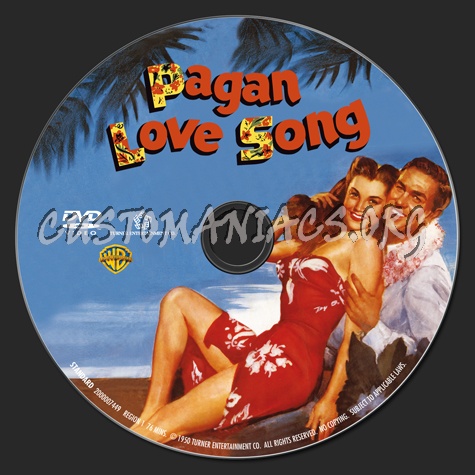 Pagan Love Song dvd label