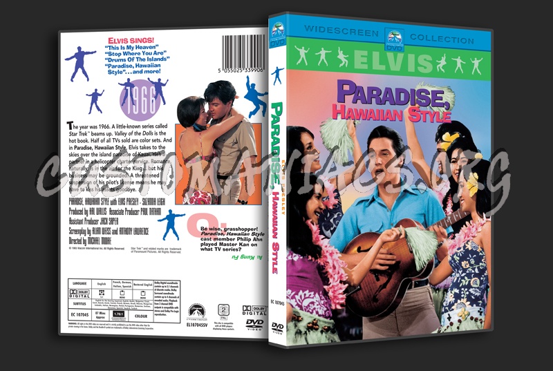 Paradise, Hawaiian Style dvd cover