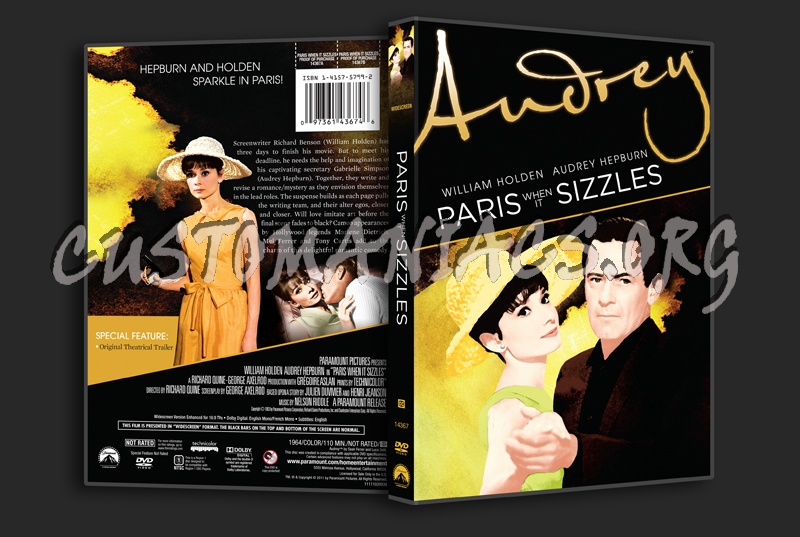 Paris when it Sizzles dvd cover