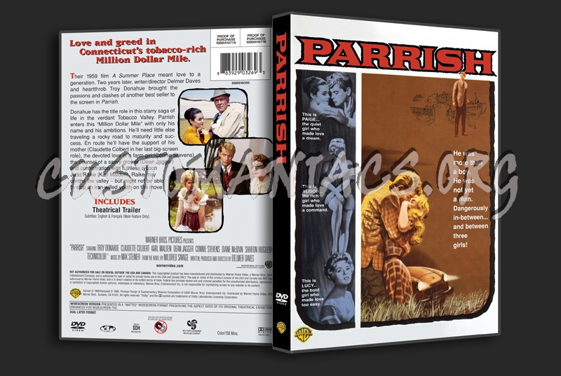 Parrish dvd cover