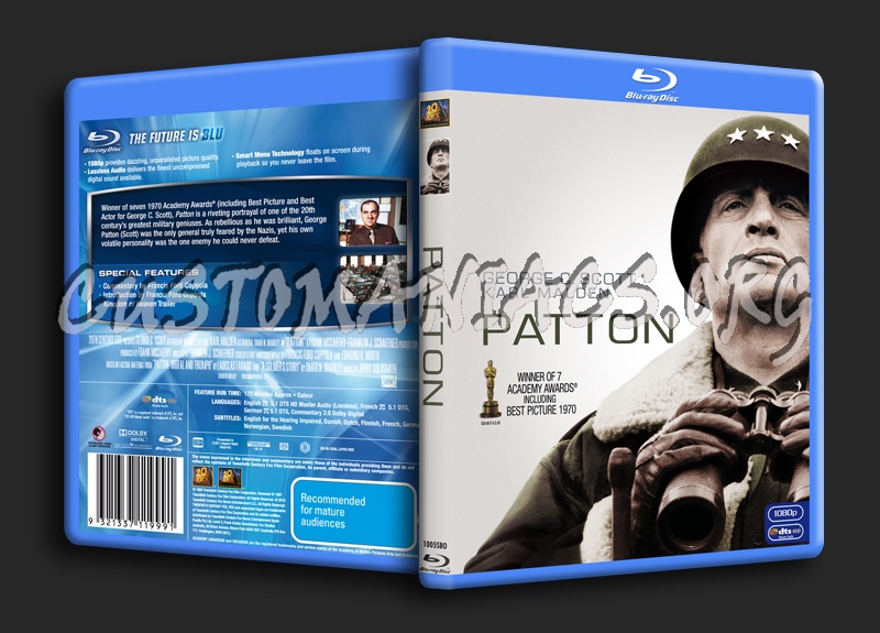 Patton blu-ray cover