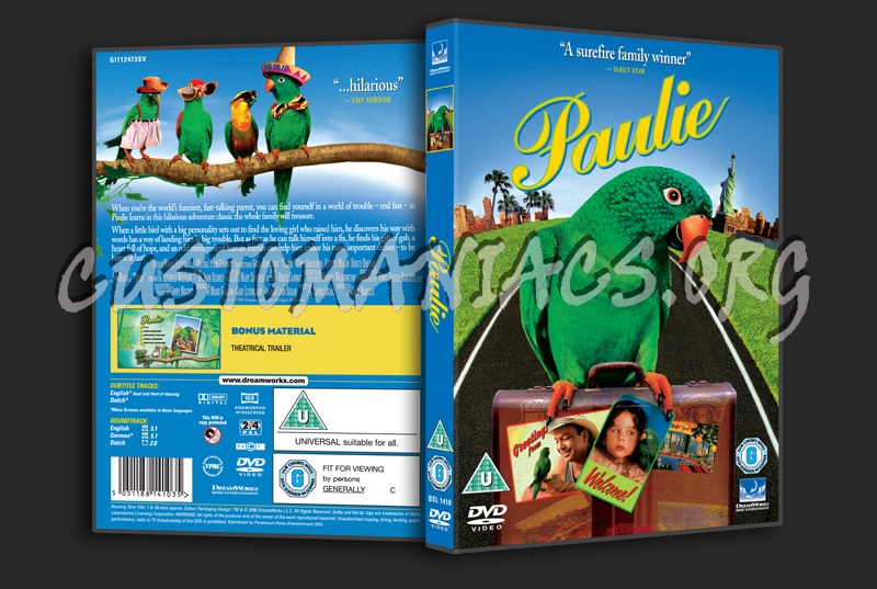 Paulie dvd cover