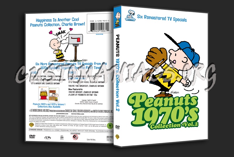 Peanuts 1970's Collection Volume 2 dvd cover