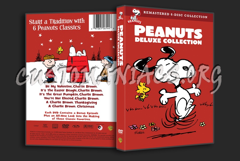 Peanuts Deluxe Collection dvd cover