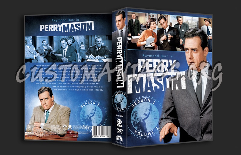 Perry Mason Season 1 volume 1 dvd cover
