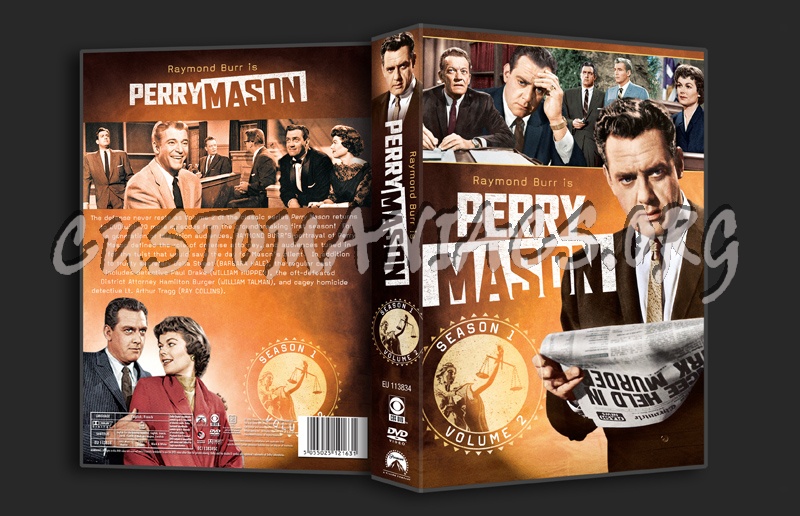 Perry Mason Season 1 volume 2 dvd cover