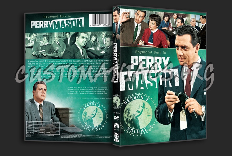Perry Mason Season 2 Volume 1 dvd cover