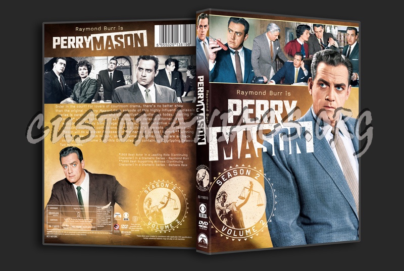 Perry Mason Season 2 Volume 2 dvd cover