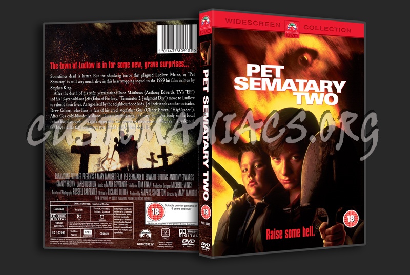 Pet Sematary 2 dvd cover