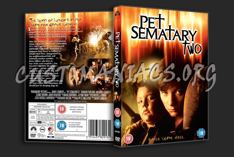 Pet Sematary 2 dvd cover