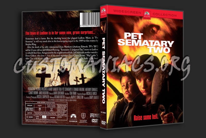 Pet Sematary 2 dvd cover