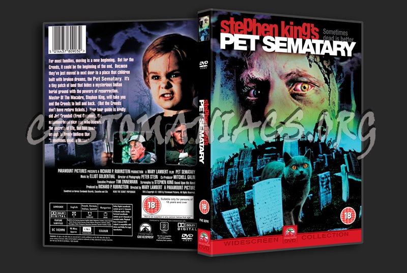 Pet Sematary dvd cover