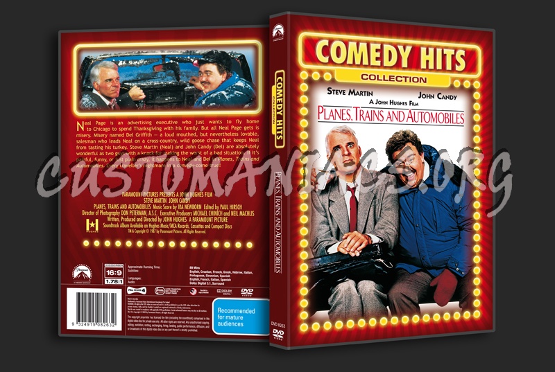 Planes, Trains & Automobiles dvd cover