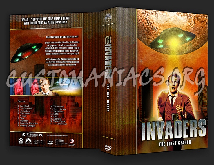 The Invaders - TV Collection dvd cover
