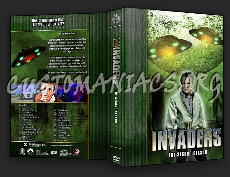 The Invaders - TV Collection dvd cover