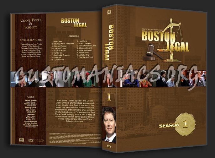 Boston Legal dvd cover