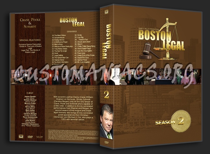 Boston Legal dvd cover